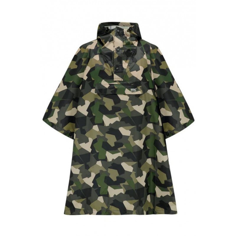 poncho origin green camo